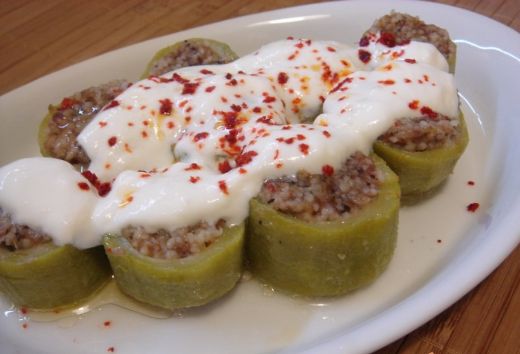 Bulgurlu Kabak Dolmas