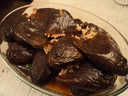 Zeytinyal Kuru Patlcan Dolmas